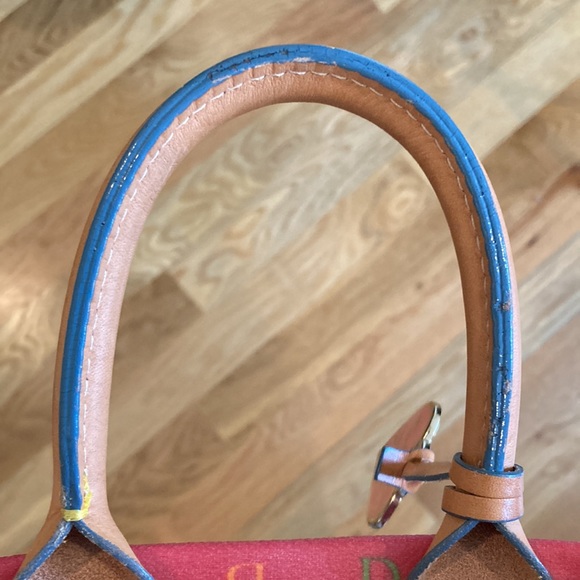 Dooney & Bourke Vintage Colored Pattern Pink Handbag - Picture 15 of 16